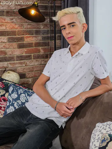 Skinny boy with a big dick