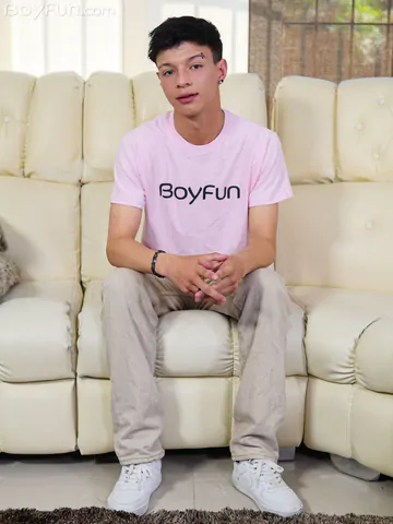 Sexy boy with a beautiful penis