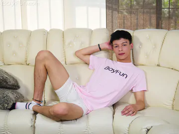 Sexy boy with a beautiful penis