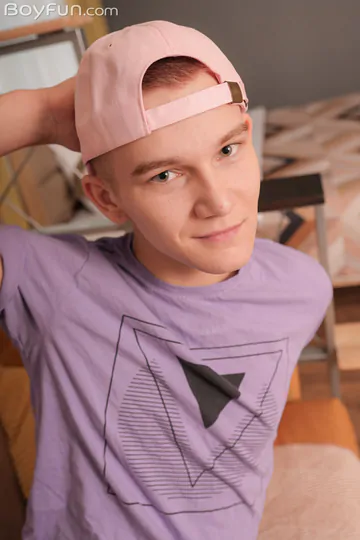 Sexy boy masturbating and cums