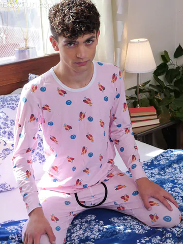 Handsome guy with a small cut cock