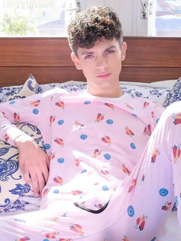 Handsome guy with a small cut cock