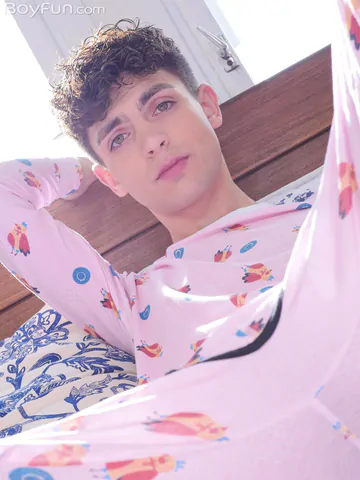 Handsome guy with a small cut cock