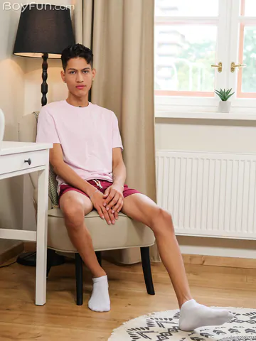 Sexy Latino boy with a nice dick