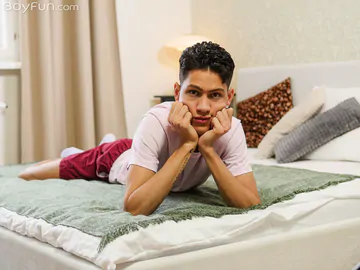 Sexy Latino boy with a nice dick