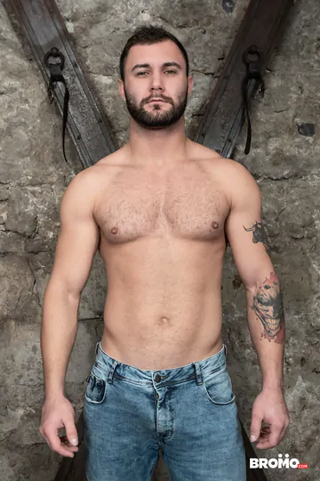 Two guys fucking in a dungeon