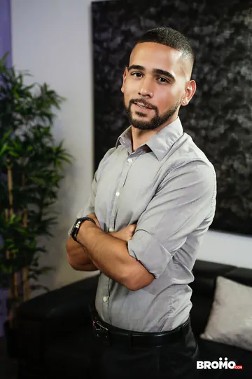 Two Latino men having sex