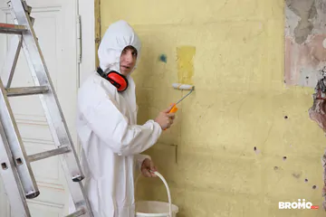 Boy getting fucked at a construction site