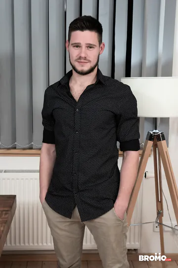 Blonde boy getting fucked on a table