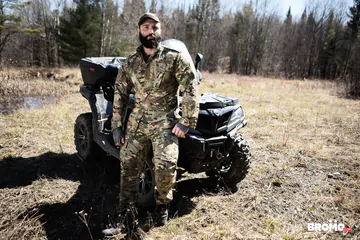 Men fucking on an ATV