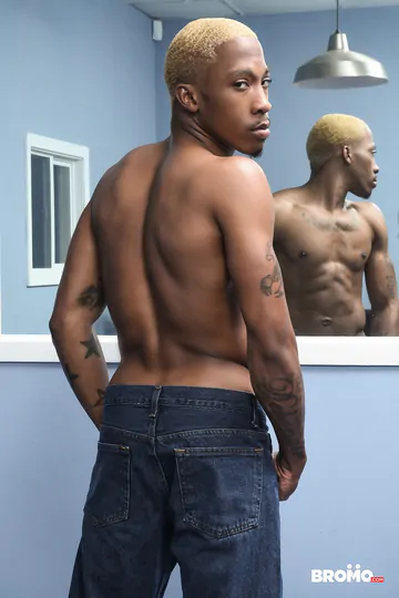 Three black guys bareback fucking