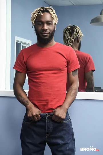 Three black guys bareback fucking