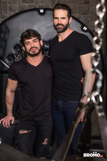 Dungeon gay porn from Bromo