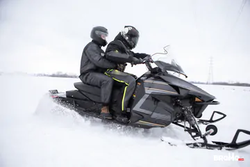 Snowmobile guys having sex