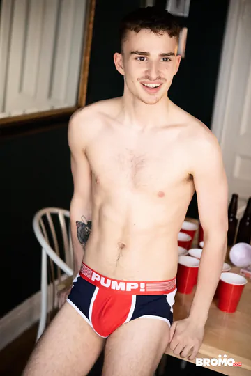 Tattooed guy fucking tight ass