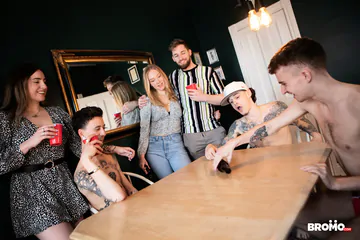 Tattooed guy fucking tight ass