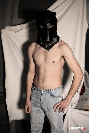 Kinky guys in the back of a van