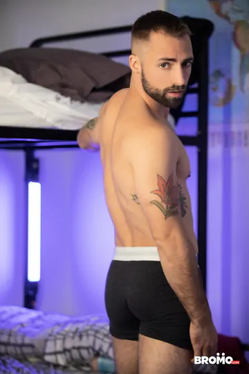 White guy taking black cock