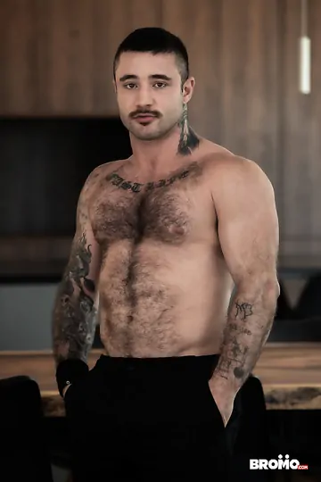 Rugged men with tattoos fucking