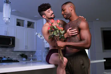 Ugly guy getting big black cock