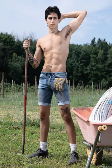 Horny guys fucking by a truck