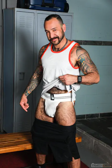 Gays fucking in the locker room