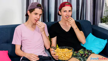 French twinks sucking and fucking