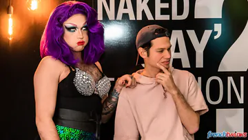 Boy with a big cock getting fucked