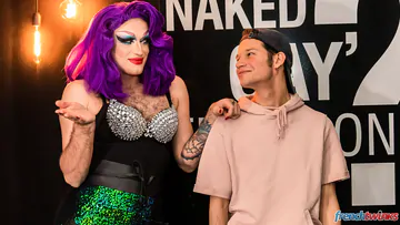 Boy with a big cock getting fucked