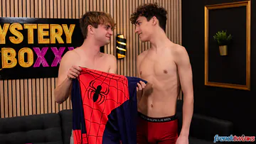 Gameshow boys having anal sex