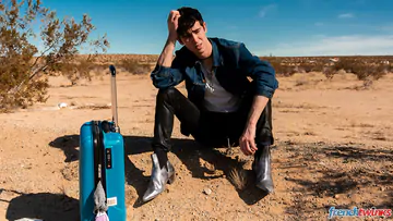 Gay boys fucking on a car