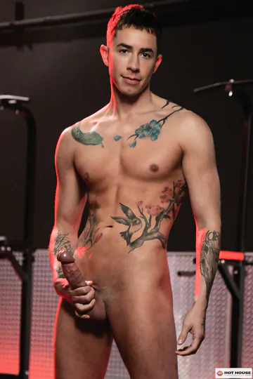 Tattooed muscular guys fucking