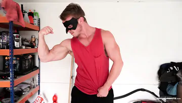 Hunk boy with a perfect body
