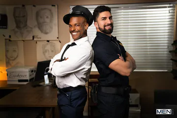 Gay cops bareback fucking