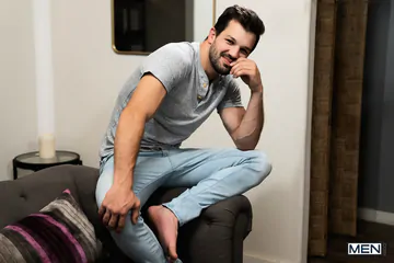 Guys flip fucking in the kitchen