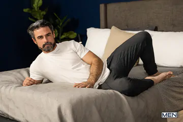 Two guys and a cute boy