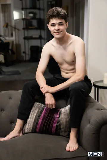 Two guys and a cute boy