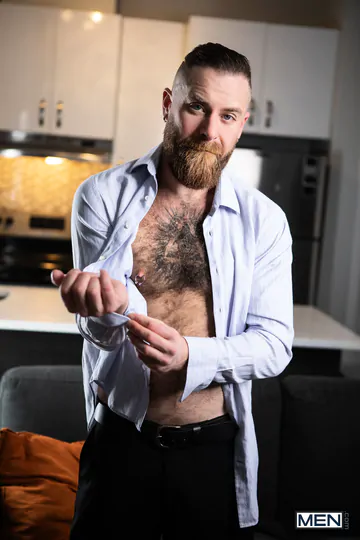 Rugged daddies bareback fucking