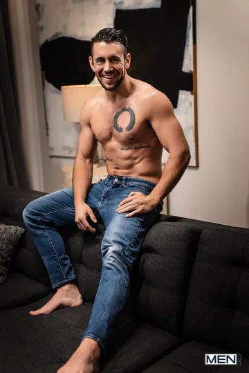 Redhead getting a facial