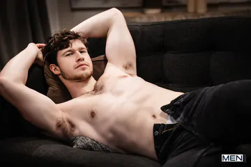 Redhead getting a facial