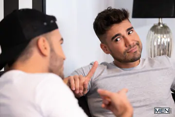 Very handsome guys having sex