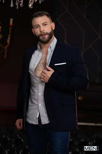 Men with beards bareback fucking