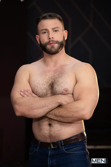 Men with beards bareback fucking