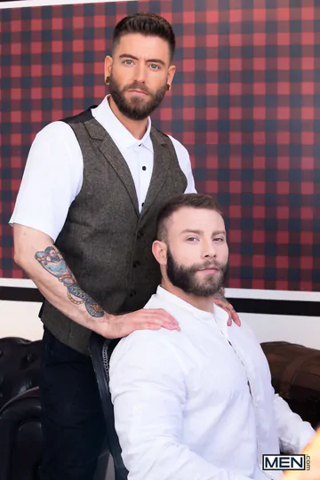 Gay men with beards fucking