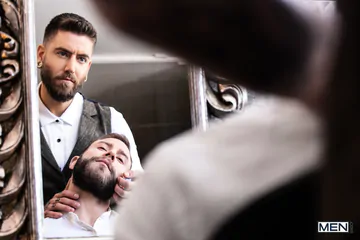 Gay men with beards fucking