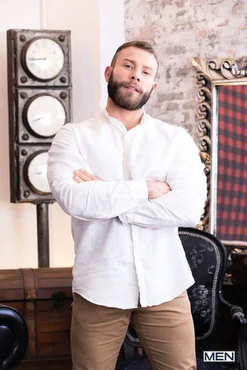 Gay men with beards fucking