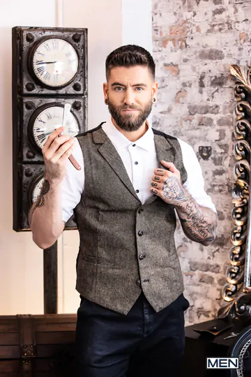 Gay men with beards fucking