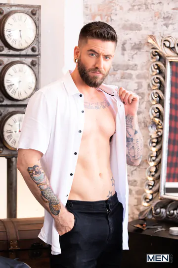 Gay men with beards fucking