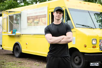 Hot dog sellers having sex