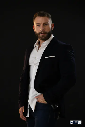 Men with beards having sex